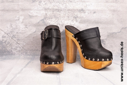 Belem - High-Heel-Retro-Clogs