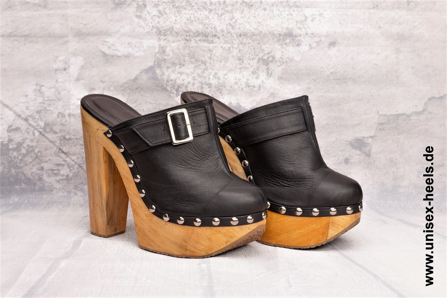Belem - High-Heel-Retro-Clogs