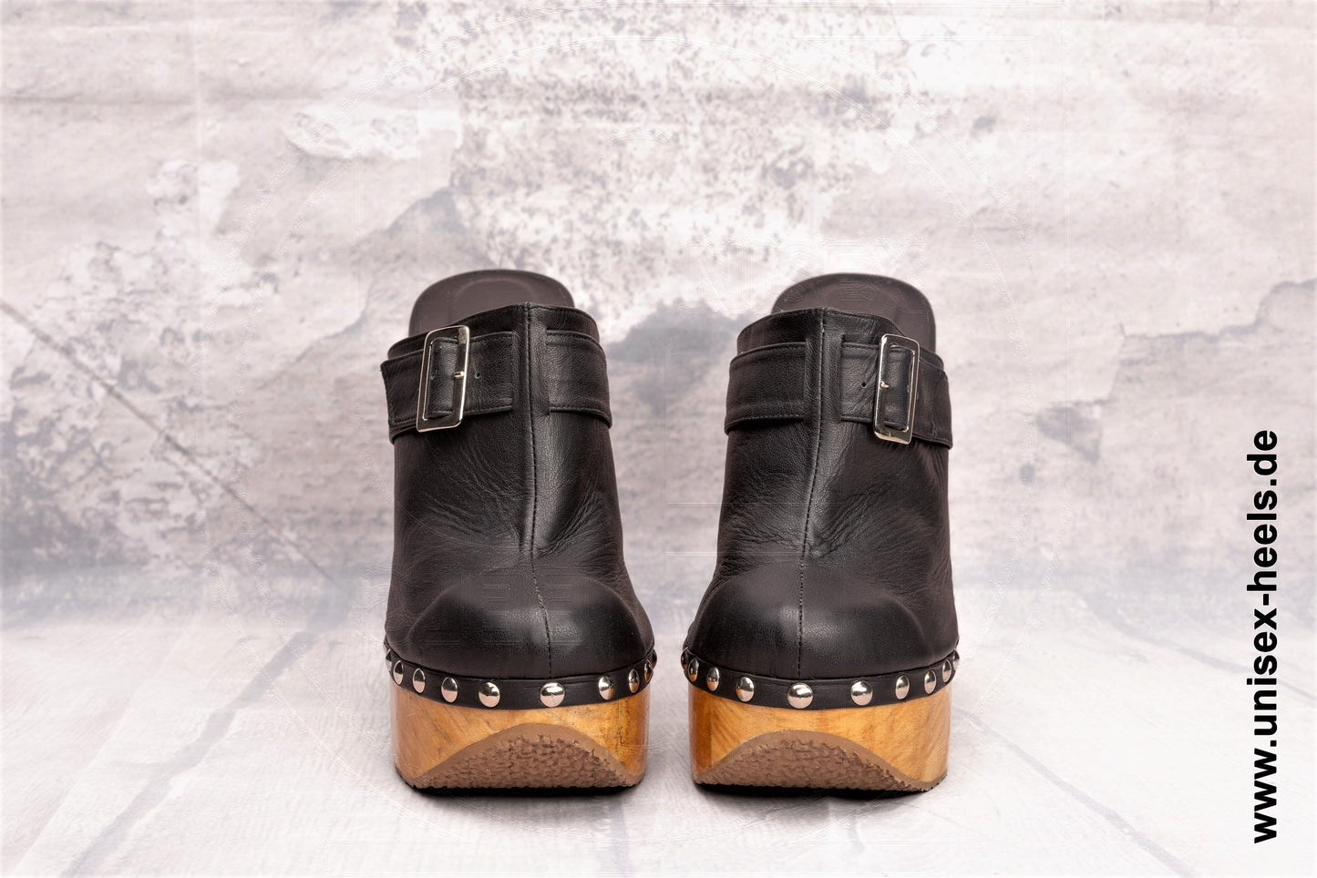 Belem - High-Heel-Retro-Clogs