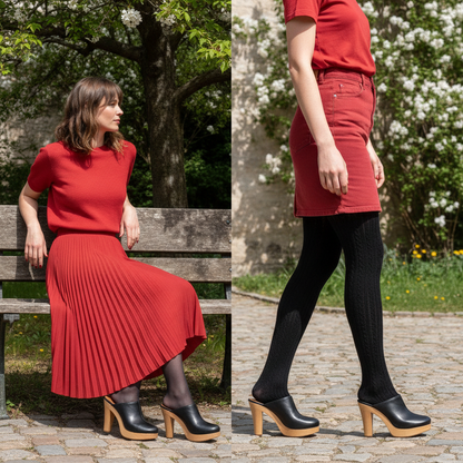 Rome - High-Heel-Clogs