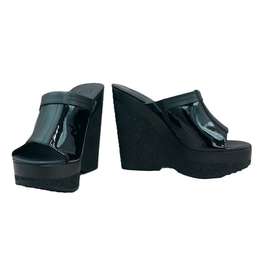 Warschau - High-Heel-Clogs mit Keilabsatz