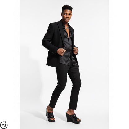 Warschau - High-Heel-Clogs mit Keilabsatz